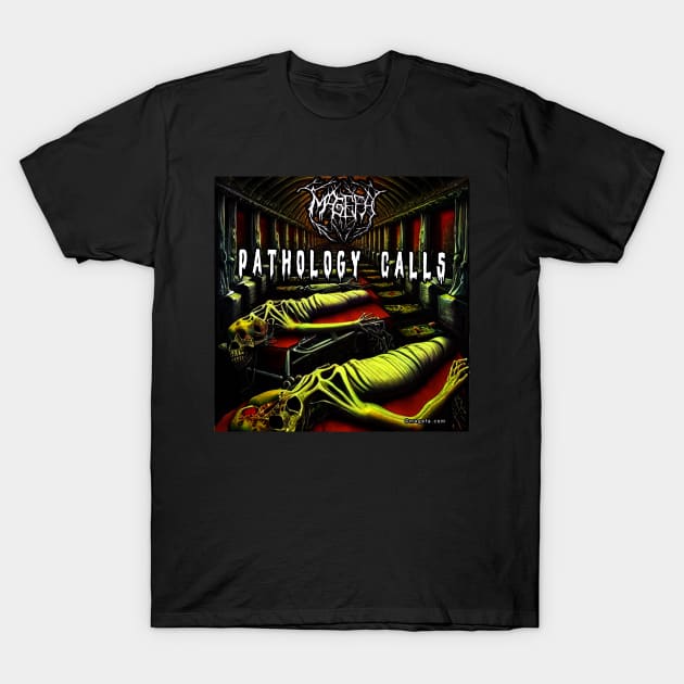 Pathology Calls Album Artwork T-Shirt by MAGEFA- Merch Store on TEEPUBLIC